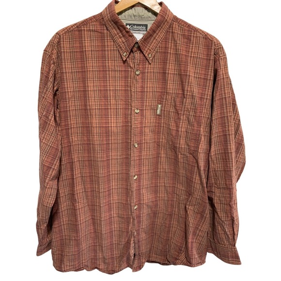 Columbia Other - Columbia XCO Outdoor Plaid Shirt Mens XL Collared Button Down Long Sleeve Hunt